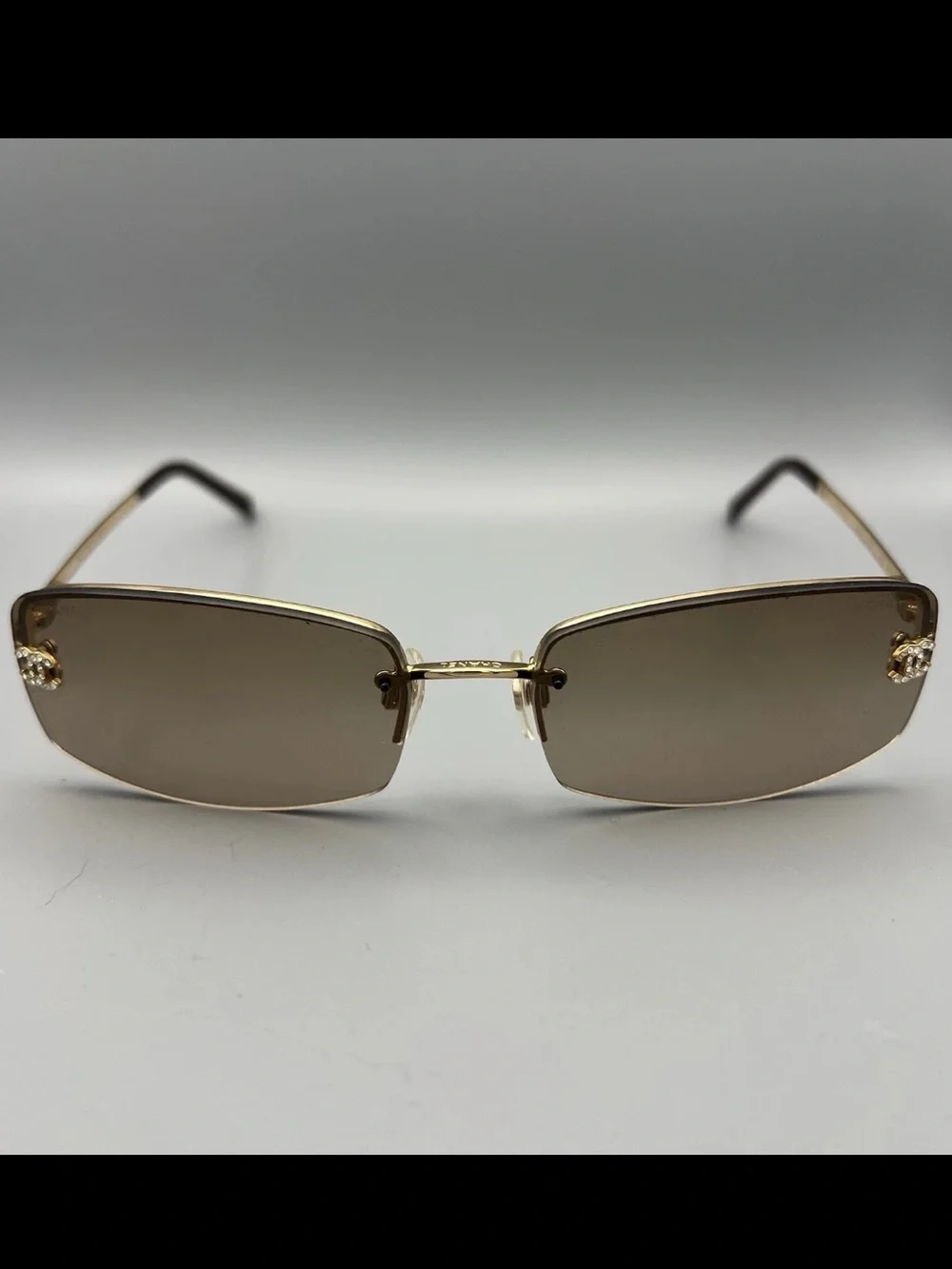 💫 CHANEL vintage sunglasses Swarovski CC’s crystal